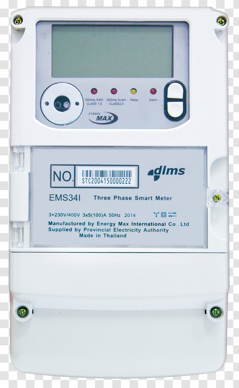 Electronics Security Alarms & Systems Energy - Technology - Smart Meter Transparent PNG