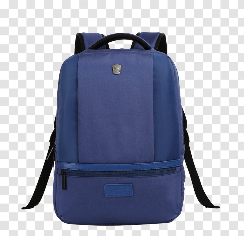 Backpack Estudante Bag - Handbag - Simple Blue Student Transparent PNG