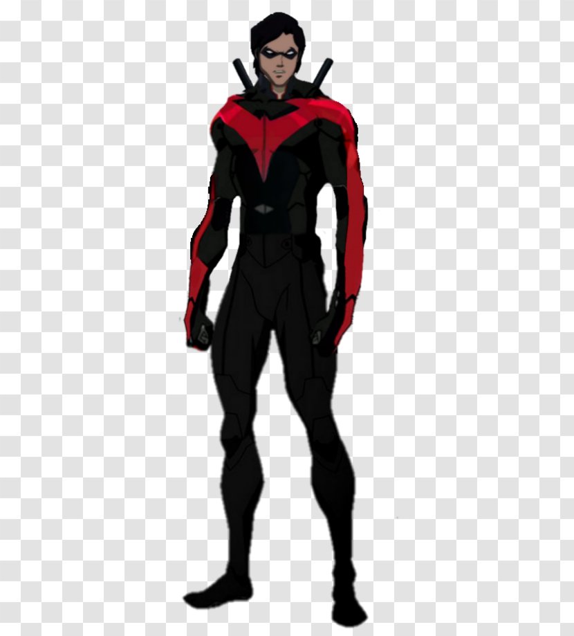 Nightwing Starfire Robin Deathstroke Costume Transparent PNG