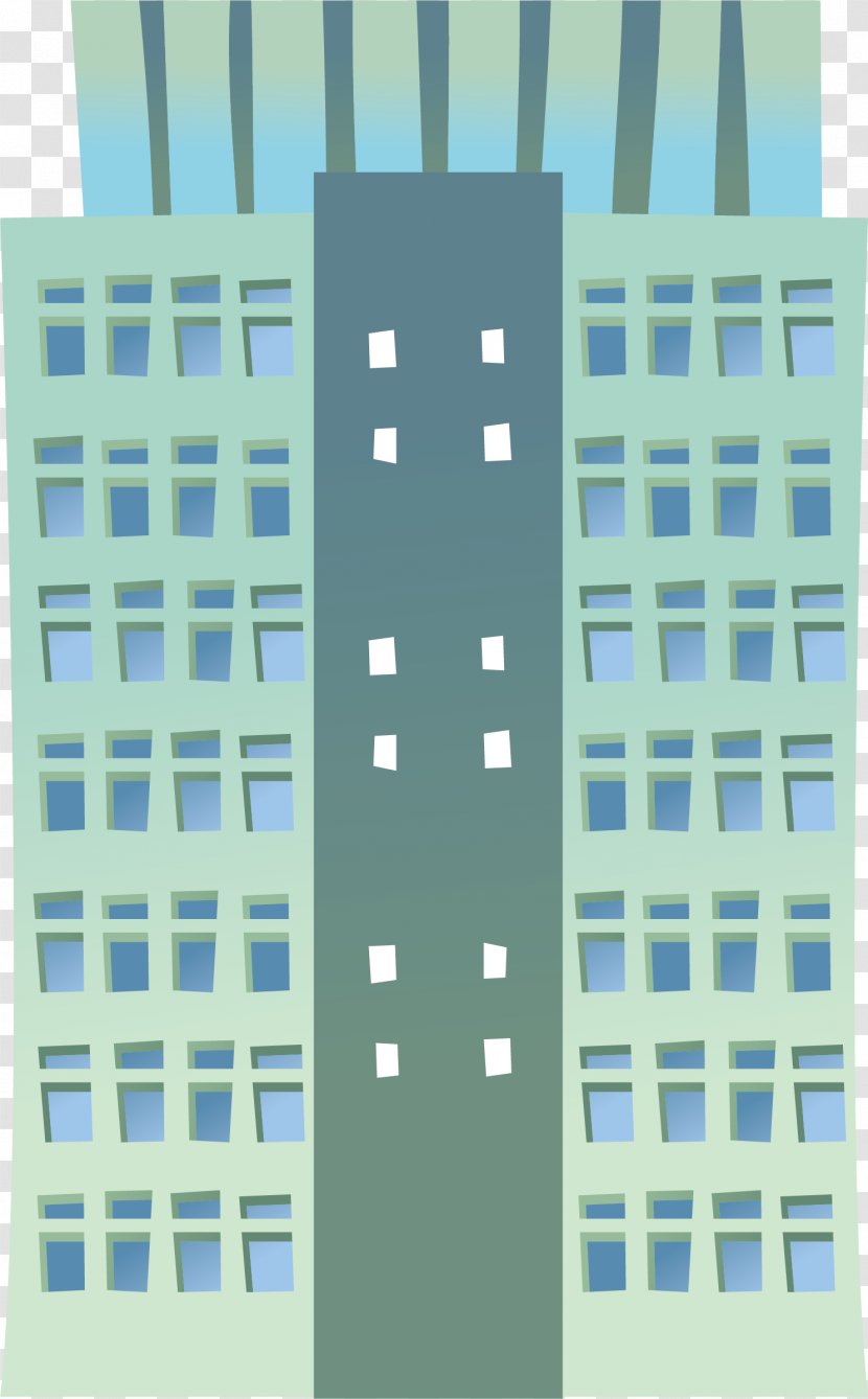 Euclidean Vector High-rise Building - Daylighting - Office Apartment Advertising Transparent PNG