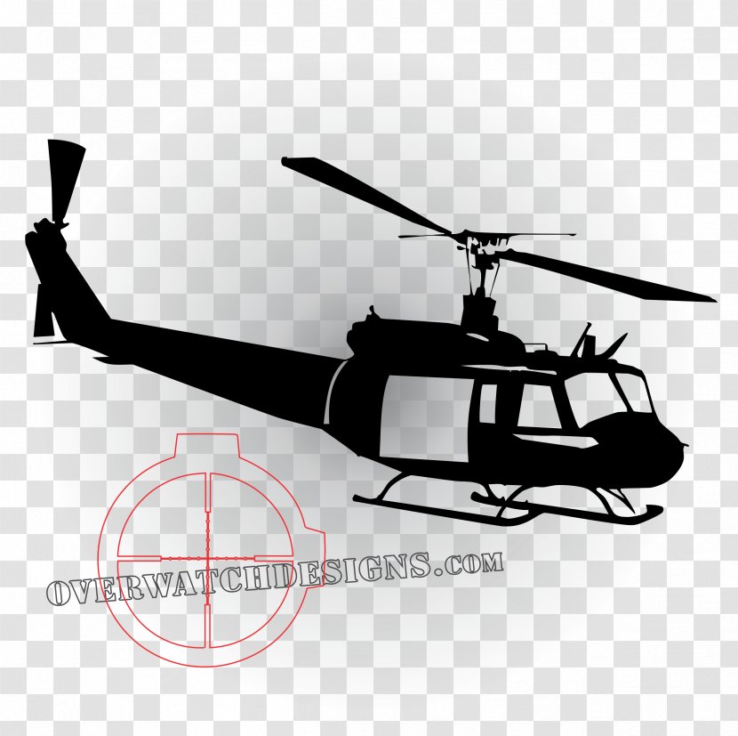 Bell UH-1 Iroquois Helicopter Rotor Huey Family Utility Transparent PNG