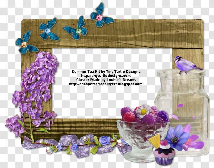 Picture Frames Floral Design Petal Reality - Television - Tea Frame Transparent PNG