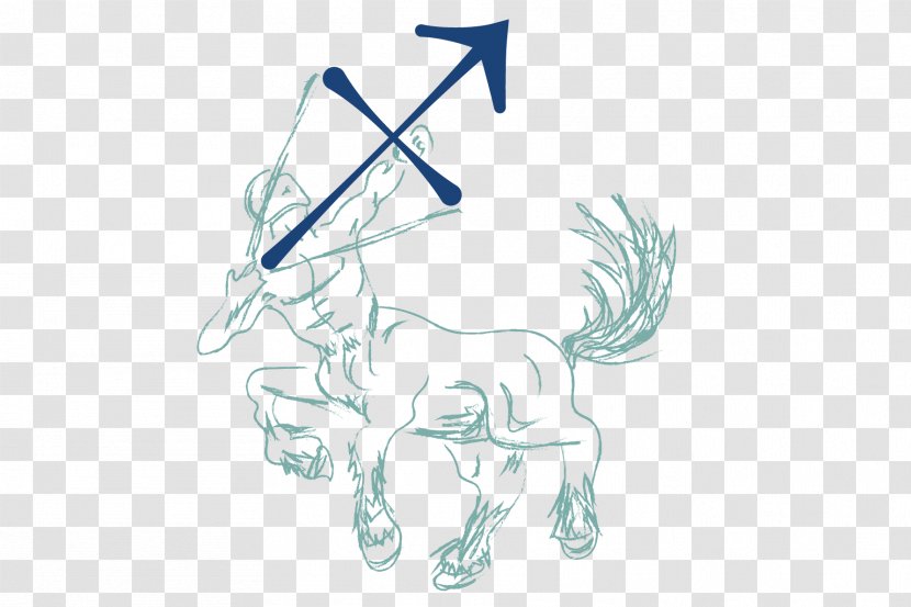 Horse Line Art Sketch - Cartoon Transparent PNG