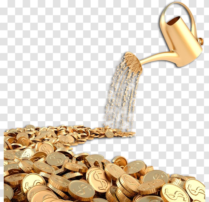 Gold Coin Bullion Stock Photography Transparent PNG