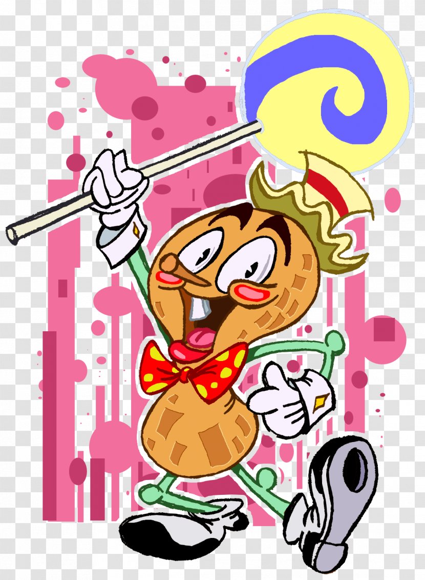Mr. Peanut Art Drawing Sundae - Food - Goofy Transparent PNG
