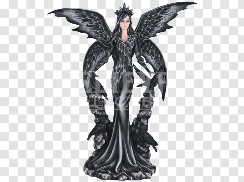 Figurine Statue Fairy Legendary Creature Wand - Hell Transparent PNG