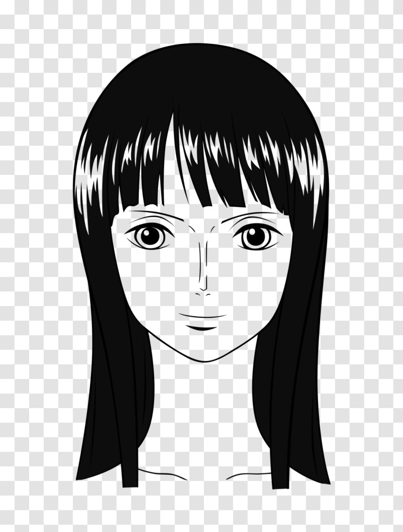 Nico Robin Nami Line Art Drawing Painting - Heart Transparent PNG