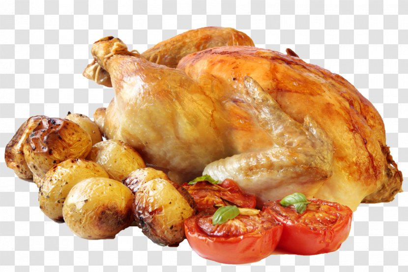 Roast Chicken Barbecue As Food Grilling - Poultry Transparent PNG