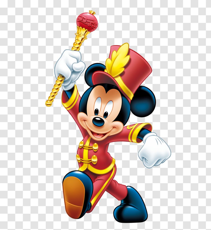 Mickey Mouse Minnie Marching Band Musical Ensemble Clip Art - Frame Transparent PNG