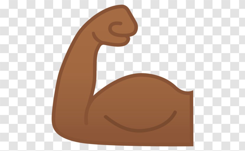 Biceps Emoji Human Skin Color Muscle - Finger Transparent PNG