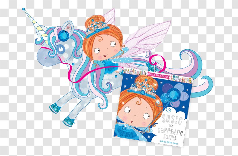 Sparkle Town Fairies: Susie The Sapphire Fairy Make Believe Ideas Ltd Tale England - Cartoon - Mythical Creature Transparent PNG