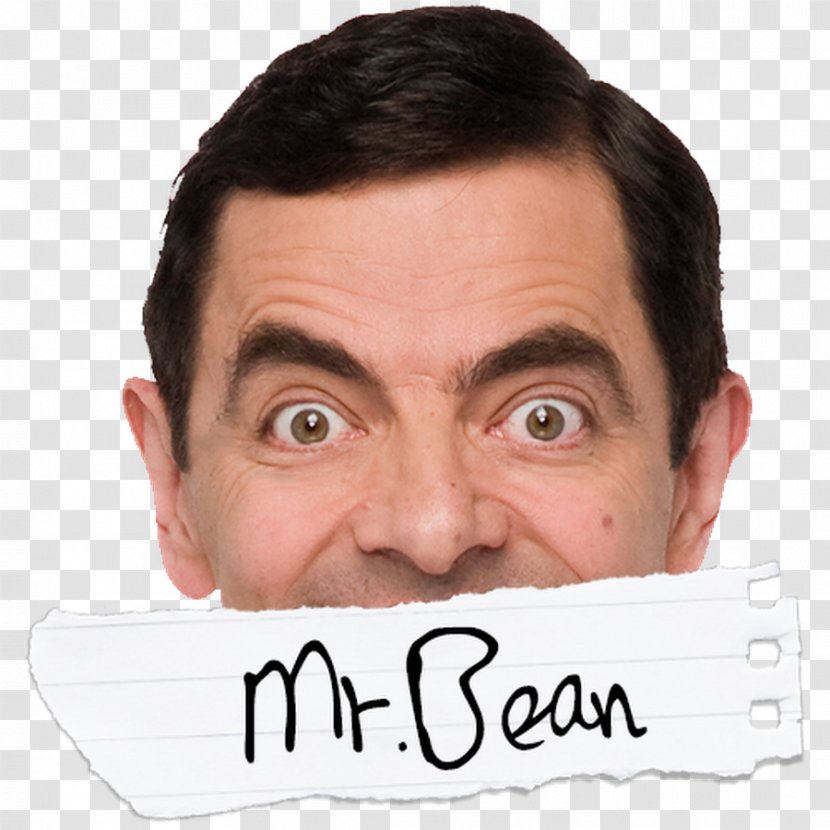 Rowan Atkinson Mr. Bean YouTube Television Show - Eyelash - Mr & Mrs Transparent PNG