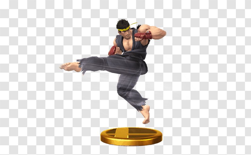 Super Smash Bros. For Nintendo 3DS And Wii U Ryu Street Fighter II: The World Warrior - Figurine - 3ds Transparent PNG