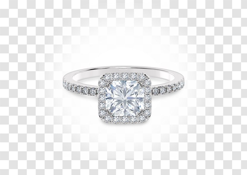 Princess Cut Engagement Ring Diamond - Wedding - Anniversary Eternity Rings Transparent PNG