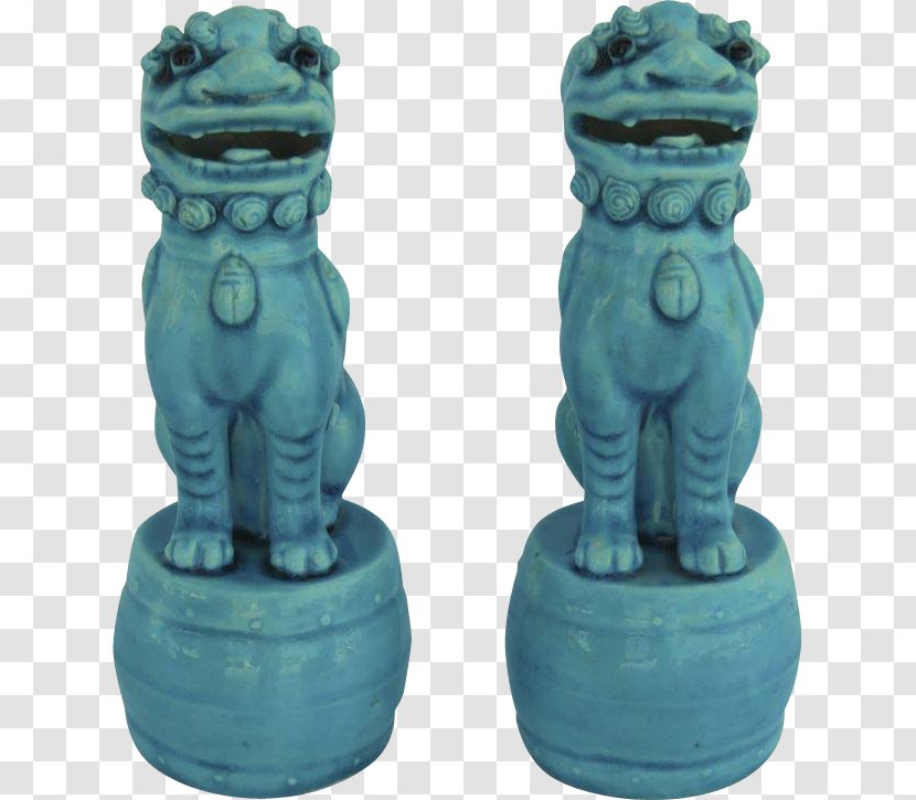 Chinese Guardian Lions Ruby Lane Figurine Paper Art - Silver Pagoda Phnom Penh Transparent PNG