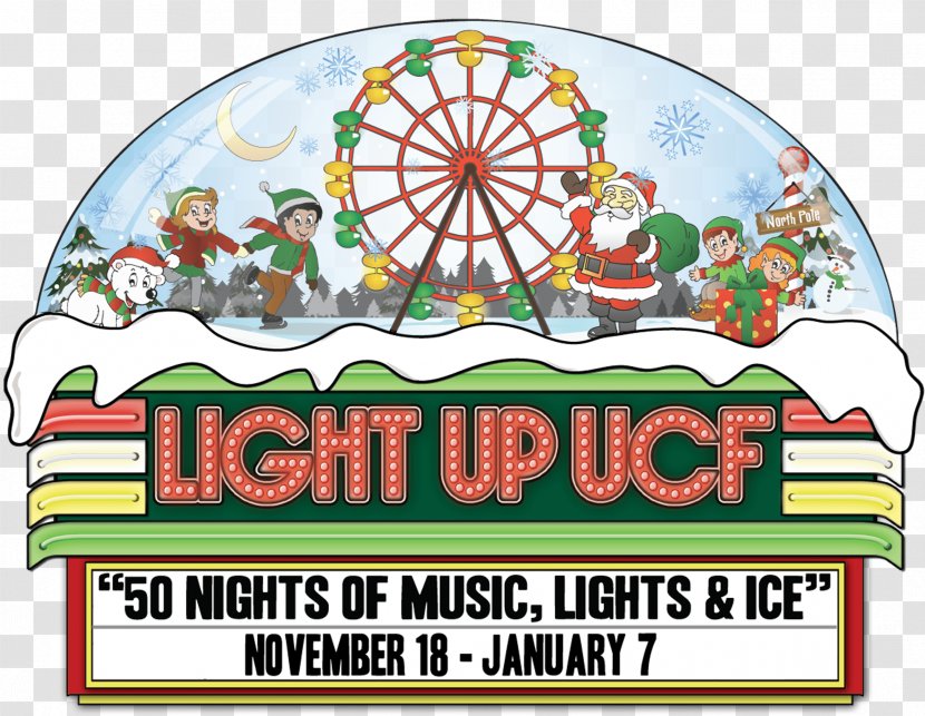 CFE Arena Light Up UCF My Central Florida Family University Christmas - Tree - Special Purchases For The Spring Festival Feast Transparent PNG