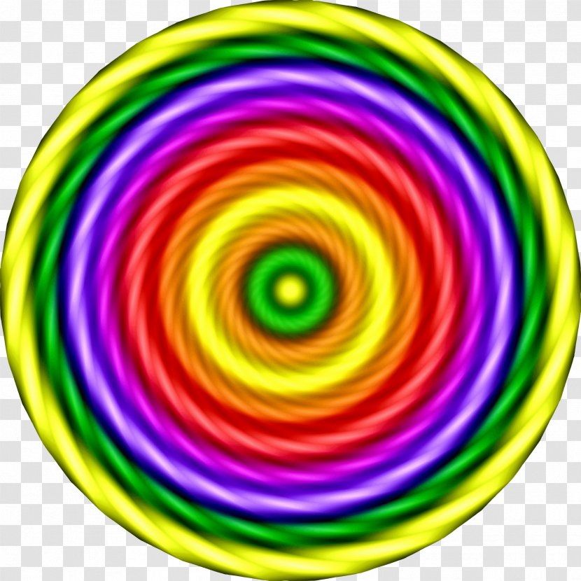 Circle Spiral Clip Art - Byte - Color Transparent PNG