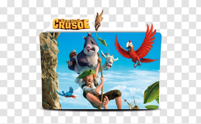 Robinson Crusoe Animation Film Comedy ANIMATED - Photomontage Transparent PNG