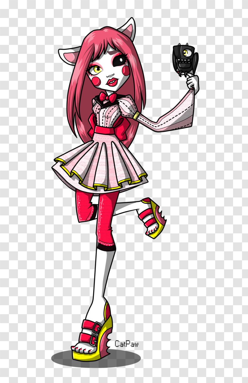 Five Nights At Freddy's 2 3 4 Monster High - Cartoon - Equestria Girls Dolls 2016 Transparent PNG