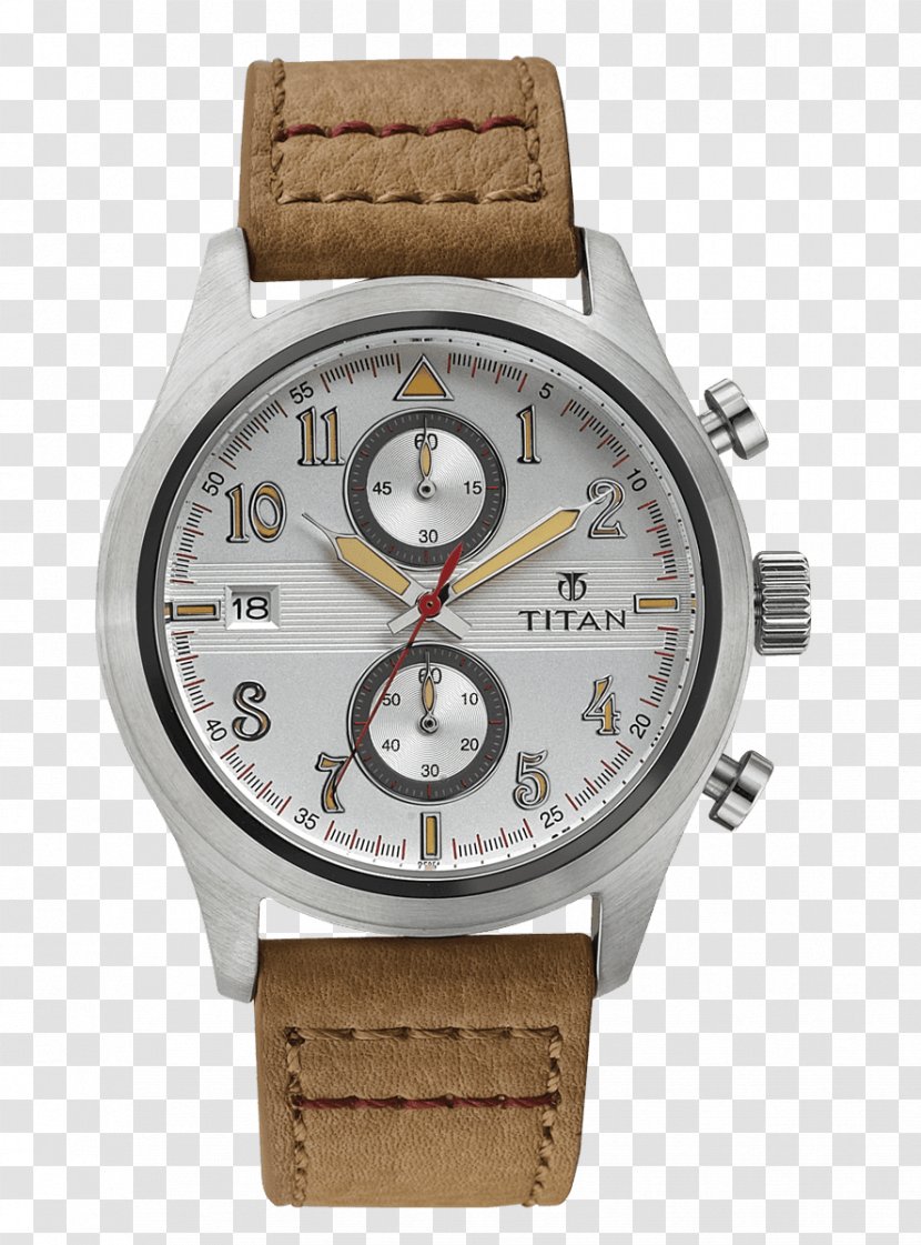 Analog Watch Quartz Clock Titan Company - Strap Transparent PNG