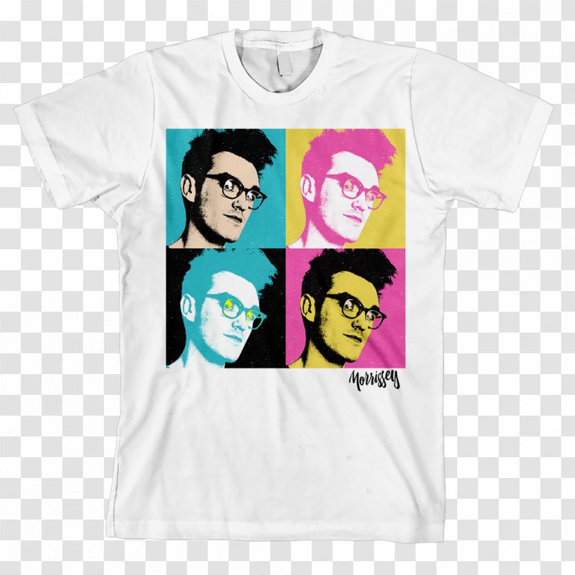 T-shirt Pop Art Clothing - Morrissey - Ship Transparent PNG