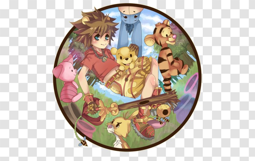 Winnie-the-Pooh Hundred Acre Wood Kingdom Hearts III Birth By Sleep - Flower - Winnie Poh Transparent PNG