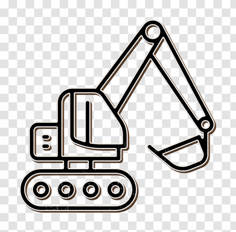 Excavator Icon Construction Machinery Icon Truck Icon Transparent PNG