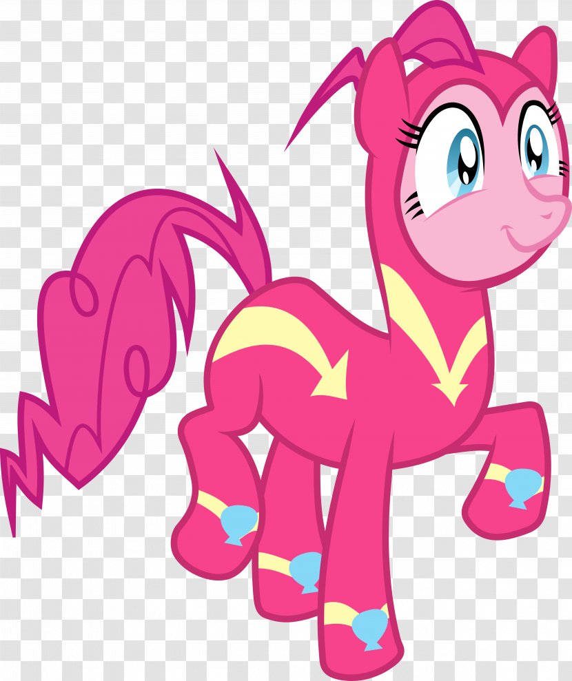 Pony Pinkie Pie Applejack Twilight Sparkle Rainbow Dash - Cartoon - Horse Transparent PNG