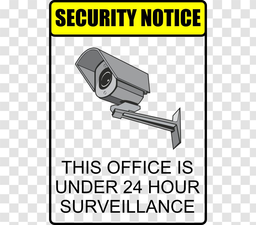Closed-circuit Television Surveillance Clip Art - Mass - Notice Cliparts Transparent PNG