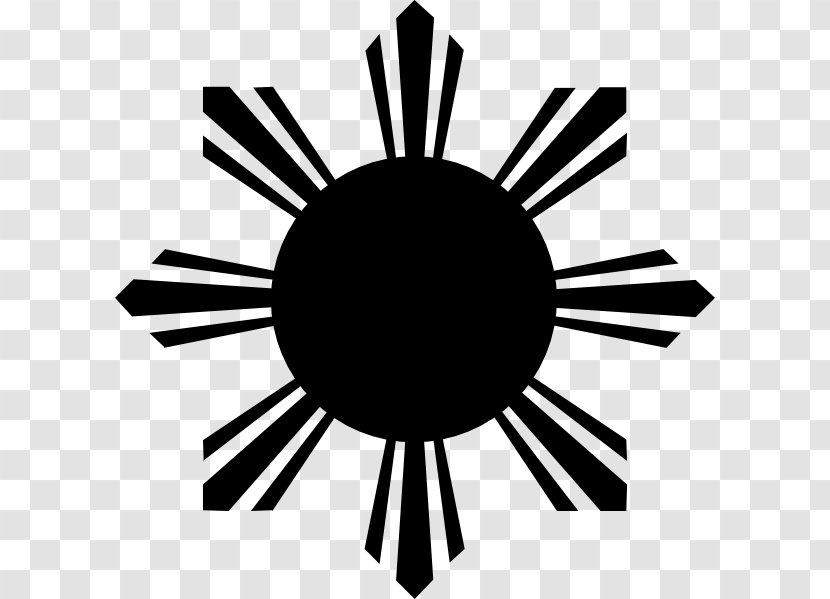 Flag Of The Philippines National Symbols - Solar Symbol Transparent PNG