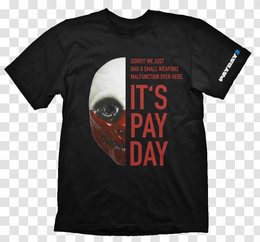 Payday 2 T-shirt Sleeve Clothing Transparent PNG