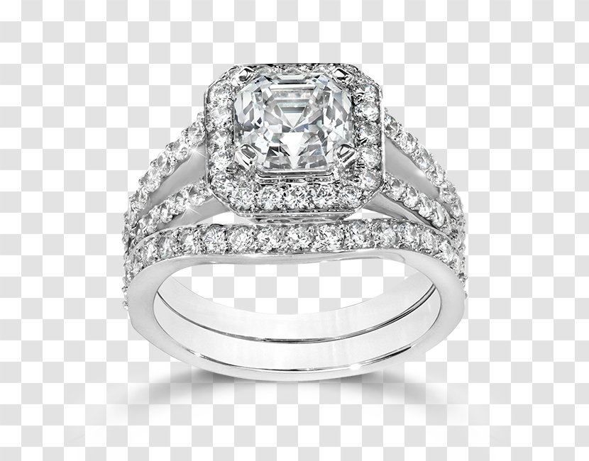 Engagement Ring Diamond Cut Wedding - Cubic Zirconia Transparent PNG