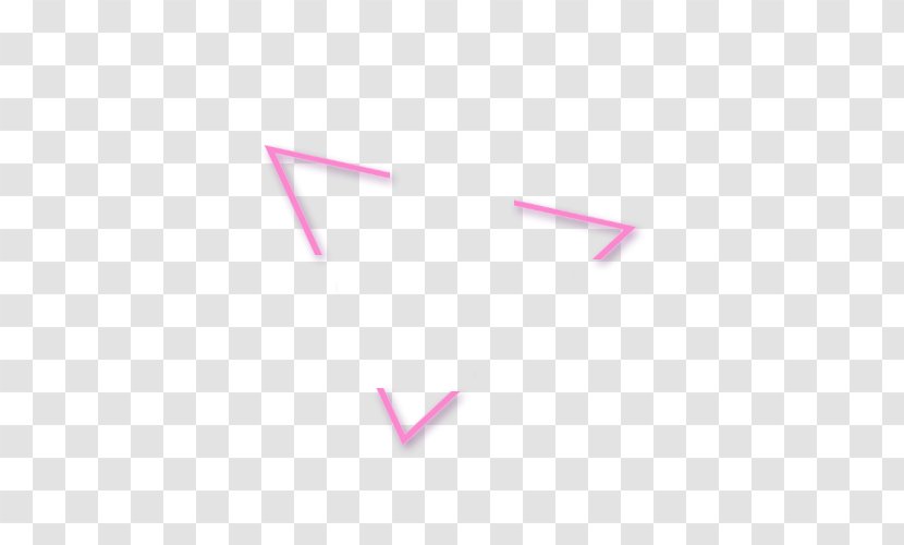 Purple Triangle - Frame Material Buckle Free Transparent PNG