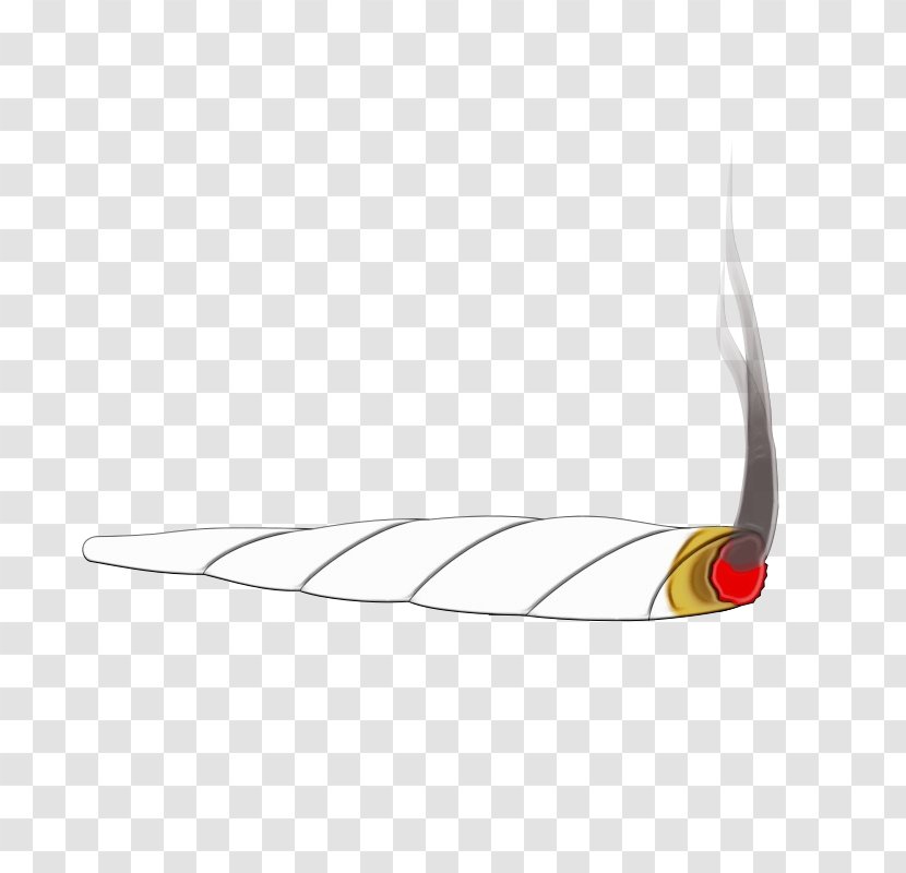 Drawing Joint Blunt Cannabis Design - Watercolor - Spoon Lure Animation Transparent PNG