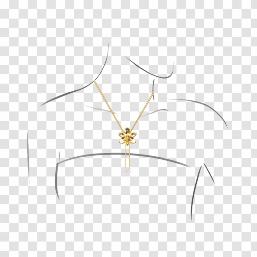 Necklace Line - Jewellery Transparent PNG