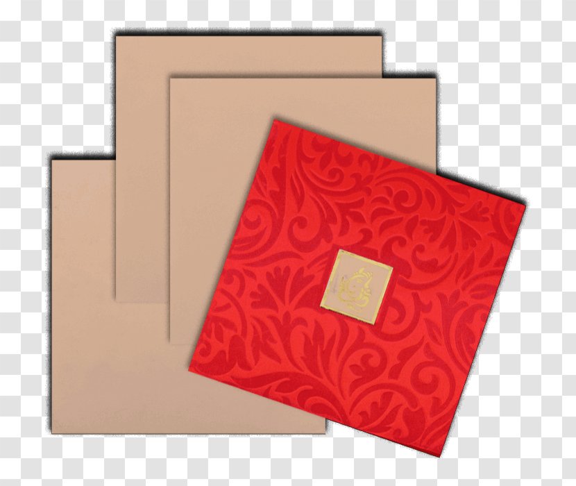 Paper Rectangle Text Messaging RED.M - Heart - Pooja Thali Transparent PNG