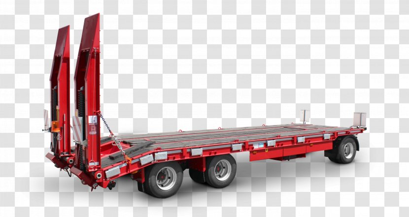 Car Commercial Vehicle Trailer Lowboy - Truck Transparent PNG