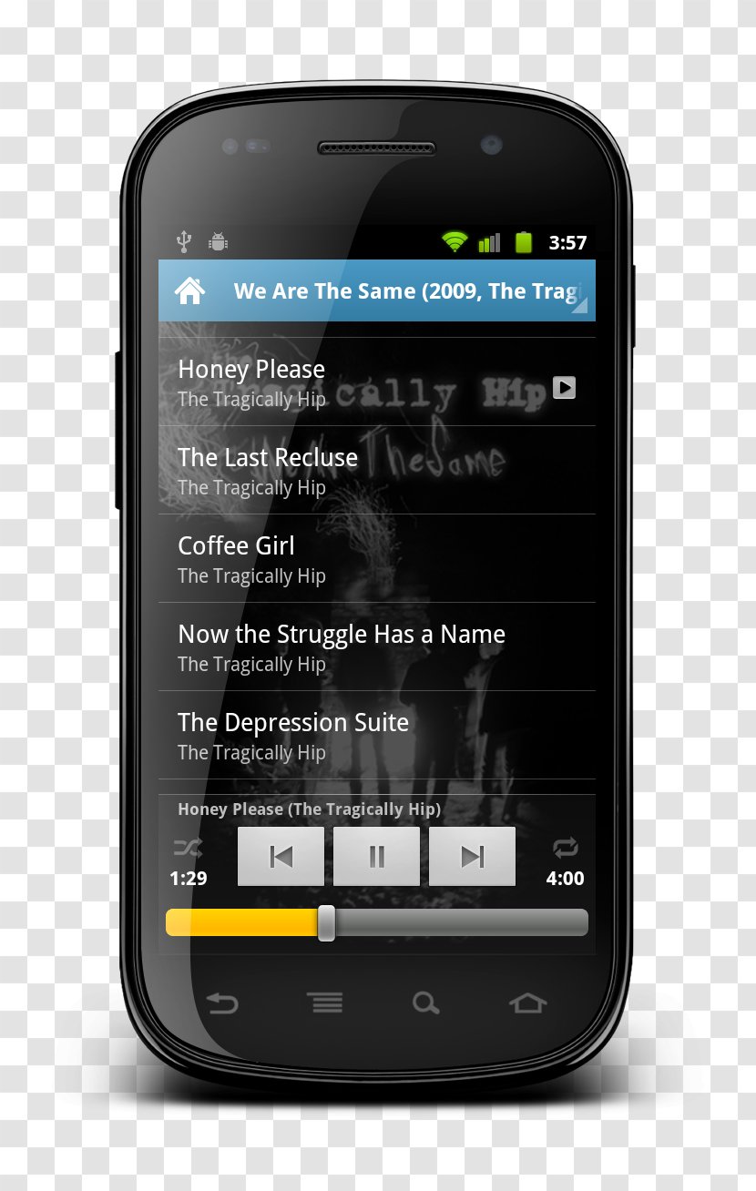 Feature Phone Smartphone We Are The Same Handheld Devices Tragically Hip - Mobile Phones Transparent PNG