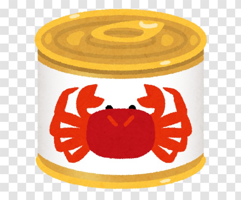 Crab Food Can Jerky Illustration Transparent PNG