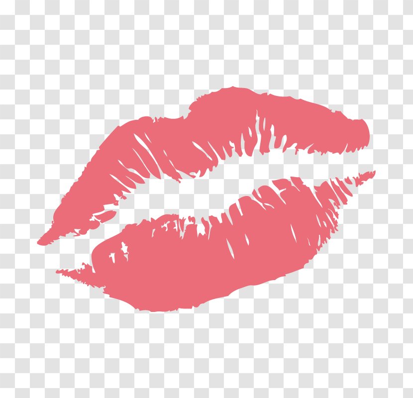 Lip Clip Art - Eyelash - Kiss Transparent PNG