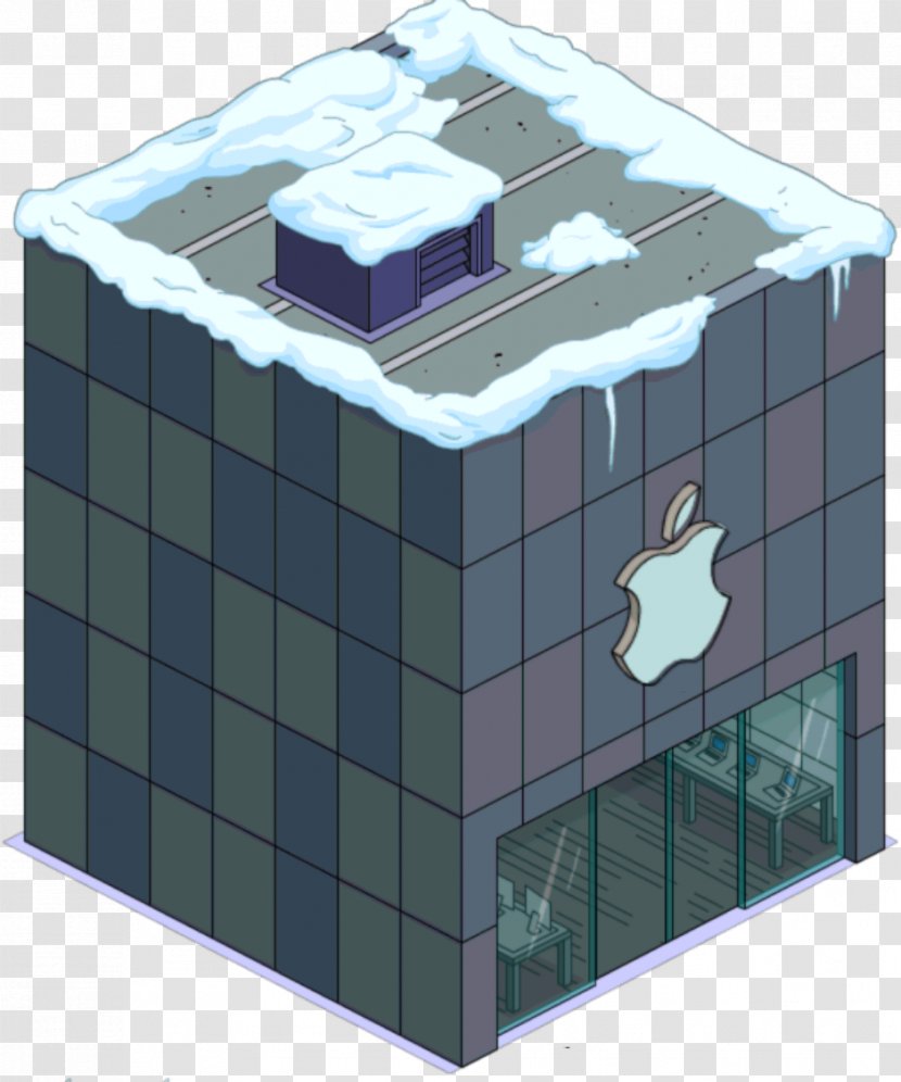 The Simpsons: Tapped Out Facade Christmas Roof - Bay Area Rapid Transit - Mapple Transparent PNG