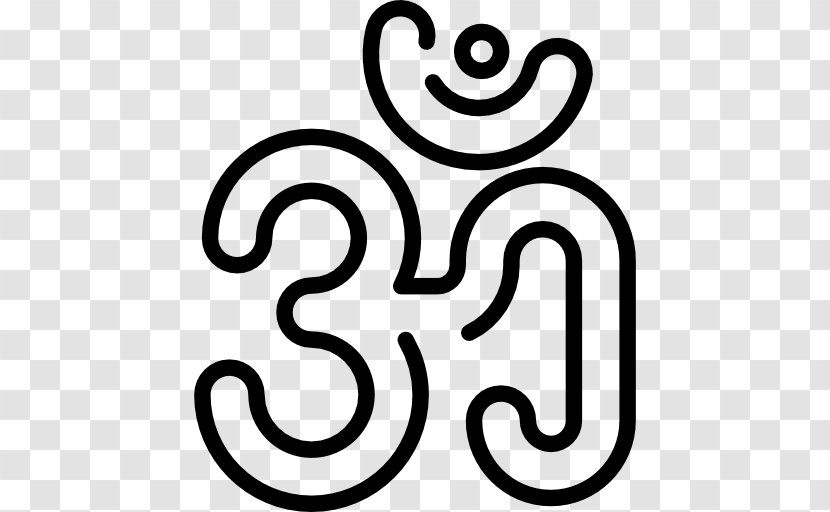 Om Vector - Black And White - Gesture Transparent PNG