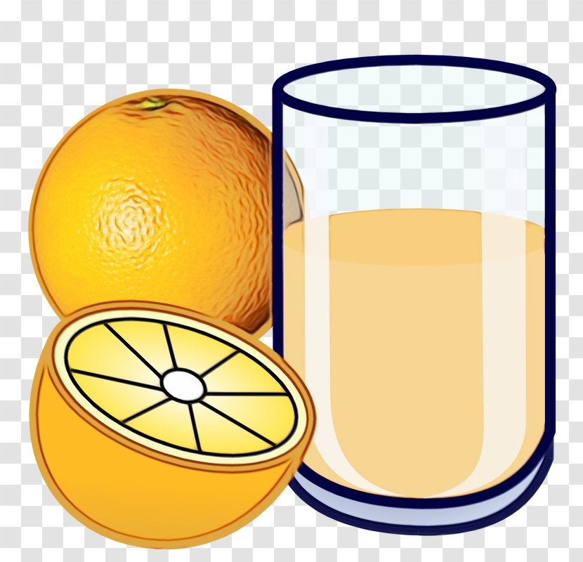 Cartoon Lemon - Orange Juice - Soft Drink Transparent PNG