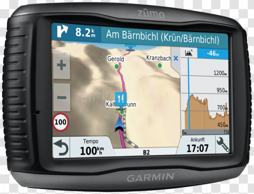 GPS Navigation Systems Garmin Zūmo 595 Motorcycle Automotive System Transparent PNG