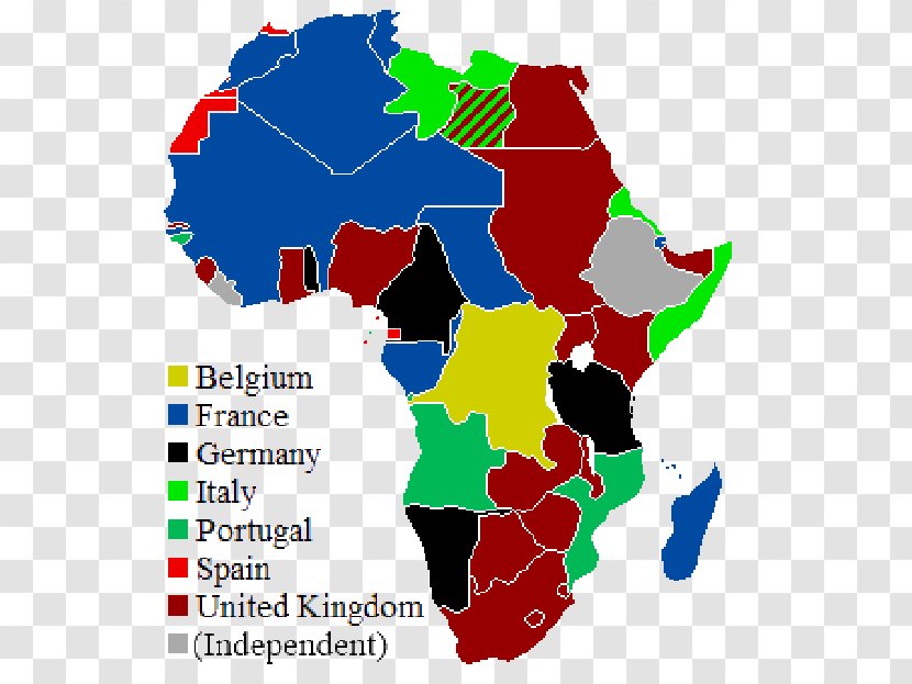 Scramble For Africa Earth Europe Continent - Postcolonialism Transparent PNG