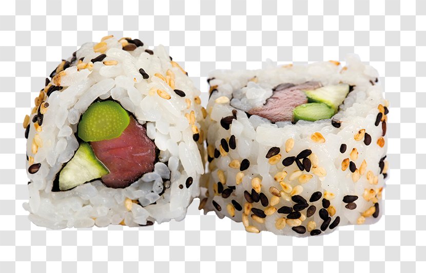 Sushi California Roll Sashimi Tempura Makizushi - Gimbap - Rolls Transparent PNG