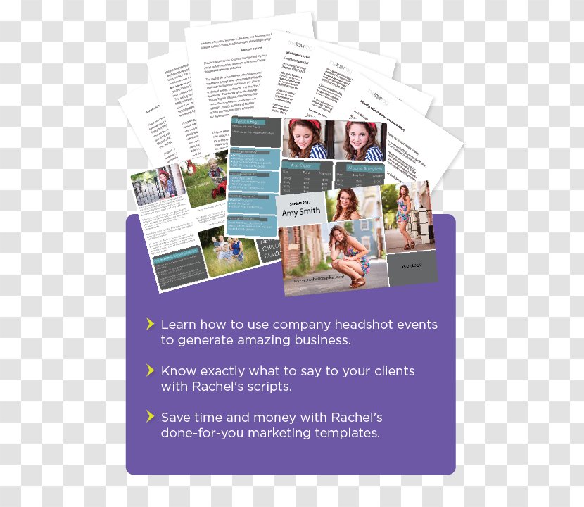 Brochure - Text - Fully Booked Transparent PNG