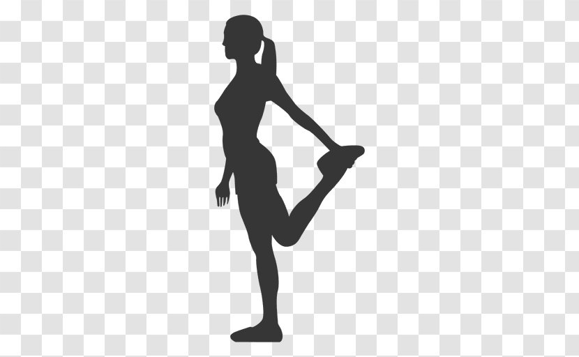 Physical Fitness Exercise Centre Squat - Flower - Silhouette Transparent PNG