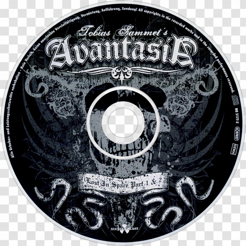 Avantasia Lost In Space (Chapter 1 & 2) The Metal Opera - Compact Disc Transparent PNG