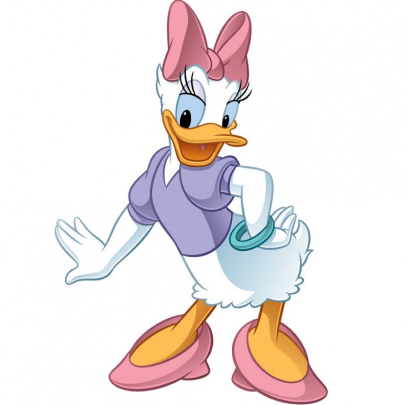 Daisy Duck Donald Mickey Mouse Minnie Clarabelle Cow - Flightless Bird Transparent PNG